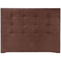 Cabecero tapizado acolchado para dormitorio, modelo Tablet largo en tela antimanchas gris antracita y medidas 151 x 125 cm para camas de 135 o 150 cm. - details 38