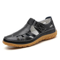 Sandalias Retro Nuevas 2025 Suela Suave Madre Velcro Zapatos Casuales para Mujer - details 13