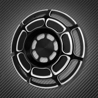 Motorcycle Front Black Speaker Grill Masks Horn Cover For Harley Sportster XL 1200 883 Iron Super Low Roadster Forty Eight 96-22 - details 6