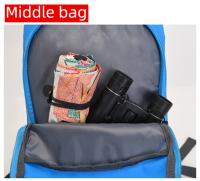 Mochila ligera para deportes al aire libre de 20L con visión nocturna reflectante, correas ajustables, comodidad transpirable - Ideal para ciclismo, senderismo, camping, trekking y viajes, mochila para viajes - details 8