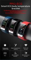 Reloj inteligente E66 para hombre, pulsera deportiva resistente al agua, ECG, PPG, frecuencia cardíaca, oxígeno en sangre, adecuado para IOS - details 0