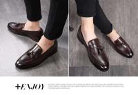 Schuhe Herren Lujo Venta Caliente moda mocasines marca cuero mocasín vestido + Zapatos Zapatillas Hombre Zapatos - details 2