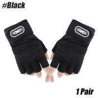 Guantes de entrenamiento para hombre y mujer, envolturas de muñeca, levantamiento de muñeca, para Fitness, entrenamiento, protección completa de La Palma, 1 par - details 13