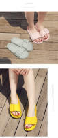 Sandalias de moda para usar en casa, informales, de celebridad en internet, con suela suave y cómodas. - details 14