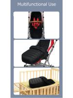Bolsa De Dormir Para Bebé Invierno Gruesa Cálido Impermeable Y Antigolpes Cubierta De Pie Para Carrito Accesorio Para Carrito De Bebé Unisex Talla Única Material Algodón Flannel - details 7