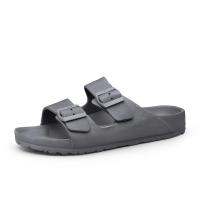 Zapatillas deslizantes suaves ajustables de verano para hombre, zapatillas planas de EVA, zapatillas antideslizantes ligeras, envío triangular - details 4