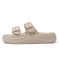 Pantuflas De Plataforma Gruesa Para Mujer Verano Playa Cómodas Antideslizantes Suela Suave Baño Hogar Zapatillas De Verano - details 17