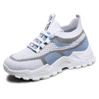 Zapatos de papá ligeros, transpirables, de punto tejido con suela suave para mujer, nueva moda de verano 2025 - details 3