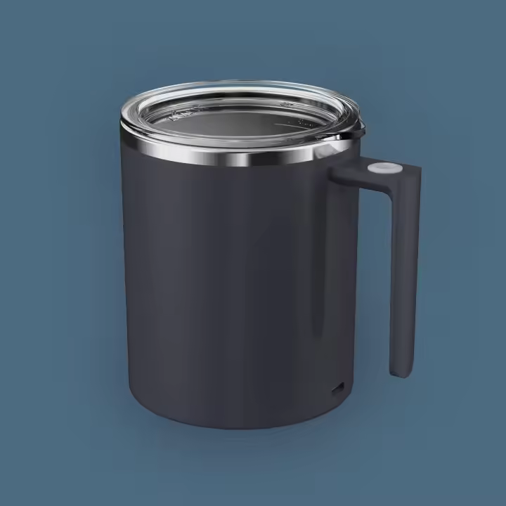 Taza de agitación automática, recargable, adecuada para café, leche, proteína en polvo - 1