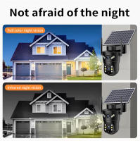 Cámara de Seguridad Solar Dual Lente V380 Visión Nocturna, Detección Humana PIR, Monitorización PTZ, 8MP, 4K, Inalámbrica, A prueba de agua, Uso externo y interior - details 6