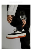 Fondo grueso informal a la Moda, parte superior, baja, estilo callejero, zapatos de tendencia, base gruesa - details 14