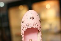 Zapatos de cuero de princesa para niñas, zapatos planos con recortes y flores, suaves, para primavera y verano, 2024 - details 27