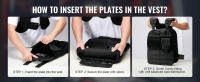 Placas de chaleco SucceBuy: acero de primera calidad para entrenamientos mejorados. Ideal para entrenamiento de fuerza, correr y hacer ejercicio. - details 4