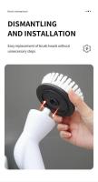 Dispositivo de limpieza giratorio eléctrico inalámbrico 6 en 1 para ducha, cocina y baño - details 12