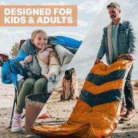 MalloMe Saco de Dormir Ultraligero y Impermeable para Adultos Compacto y Ligero para Niños, Saco de Dormir para Invierno, Saco de Dormir Ligero para Montañismo y Camping - details 15