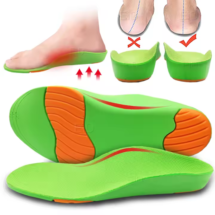 Plantillas ortopédicas para zapatos deportivos, almohadillas profesionales para pies planos, Cubitus, Varus, XO, EiD Kid - 1