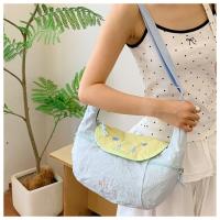 Bolso de hombro de nailon de estilo coreano informal, bolso bonito con forma de fruta, bolso cruzado, bolso de mano ligero, bolso mensajero de tela para estudiante - details 18