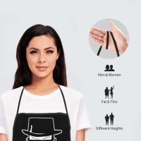Babero personalizado Breaking Bad Time delantales hombres mujeres Unisex adulto Chef cocina Walter White Tablier cocina jardinería - details 24