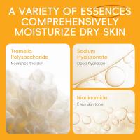 LAIKOU Serie de vitamina C, conjunto de productos para el cuidado de la piel, conjunto de 5 piezas para el cuidado de la piel, limpiador, esencia de tóner, crema para ojos y crema facial - details 14