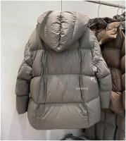 Chaqueta de Plumífero de Pato Blanco Janveny Invernal Abrigo de Moda Cálido y Suelto para Mujeres - details 4
