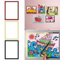 Marcos de fotos ultradelgados y duraderos para el hogar, decoración de pared, Marco de imagen magnético, cubierta de póster - details 3
