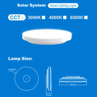 Lámpara De Calle LED Solar Para Jardín Iluminación De Seguridad Exterior - details 3