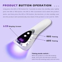 Mini lámpara de manicura recargable LED UV de mano, secador para uñas de Gel, portabilidad, herramienta de Arte de uñas - details 2