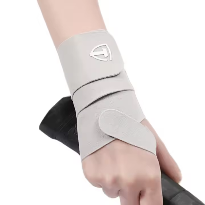 Protector de muñeca de bádminton de alta elasticidad, soporte ligero para muñeca y pulgar, banda protectora de muñeca portátil suave para exteriores - 1