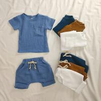 Conjunto De Ropa Para Bebés De Algodón 2 Piezas Vestimenta Infante Niño Y Niña Ropa De Verano Suave Con Romper Y Camiseta Para Bebés Recién Nacidos Y Niños Pequeños - details 21