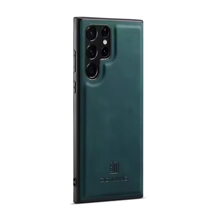 M2 para Samsung S24 funda protectora de cuero con tarjetero de succión Ultra magnética S23 Ultra dos en uno funda para teléfono móvil dividida - 1