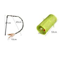 Set de Juguetes para Gatitos Paquete de Variabilidad Combinación Divertida de Campana de Ratón de Sisal Suministros para Mascotas - details 6