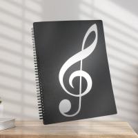 Carpeta de partituras de música multicapa Flexible, carpeta de partituras de música de Piano grabable de 40 páginas, desmontable, se adapta al tamaño de letra - details 14