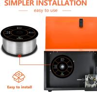 HITBOX Mig Wire Flux Cored Auto-blindado 1.0mm 1kg Sin alambres de gas Soldadura de hierro Acero al carbono Accesorios de soldador Mig menos gas. - details 3