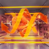 Horno de Sobremesa Bake&Toast 3090 Negro Gyro 30 L, 1500 W, 12 Funciones, Incluye Rastrador Giratorio, Luz Interior, Bandeja Recogedora - details 4