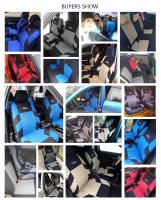 AUTOYOUTH-Conjunto de bordado Universal para la mayoría de coches, cubiertas con detalle de pista de neumáticos, Protector de asiento de coche con estilo - details 6