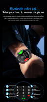 2025 Nuevo reloj inteligente deportivo GPS de pantalla amoled de 1,85 pulgadas frecuencia cardíaca brújula NFC masculina oxígeno en sangre asistencia de voz de llamada Bluetooth Batería de 410 ma ip68 reloj inteligente impermeable Para Android e Ios - details 7