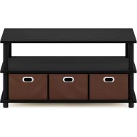 Mesa de Centro con Cajones Madera de Ingeniería Roble Francés/Negro/Negro - details 8