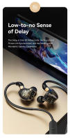 Auriculares Bluetooth 5,0 para colgar en el cuello, audífonos dinámicos estéreo HIFI, resistentes al agua, a prueba de sudor, reducción de ruido, llamadas HD, juegos, deportes, música - details 6