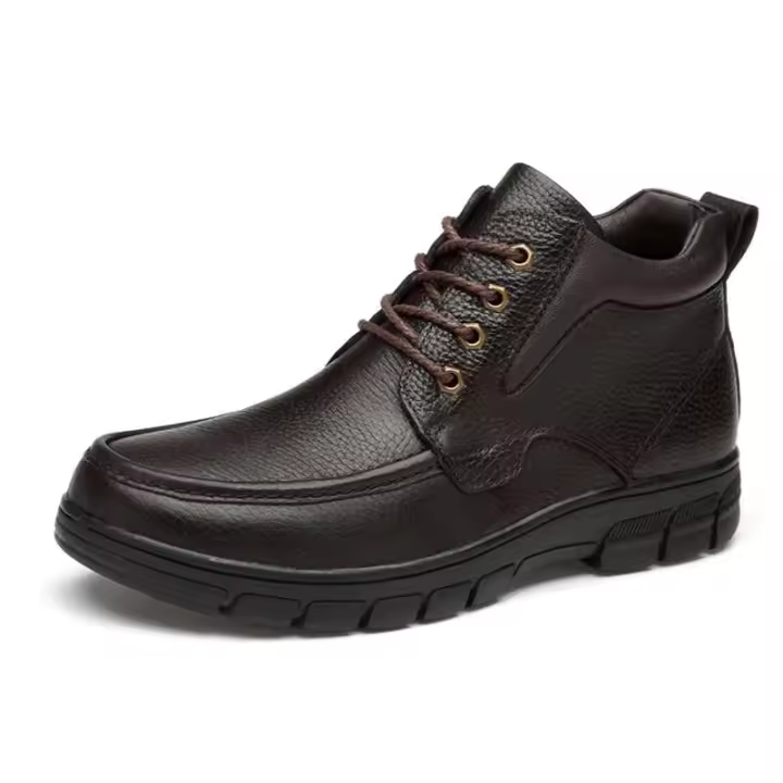 2025 Nuevo Producto Creativo Estilo para caminar al aire libre Botas De invierno para hombre Botas Altas De cuero Zapatos - 1