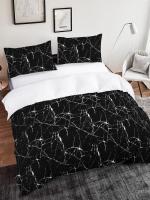 Juego de Cubierta de Edredón de Lujo en Tamaño King Queen Full Twin Ligero Negro y Blanco Estilo Bohemio para Niñas y Niños - details 14