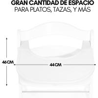 Set de Tronas de Bebé Evolutivas con Bandeja y Cojín de 2 Piezas |   Trona de madera regulable |   Silla Alta para Niños desde 6 Meses con Accesorios - details 19