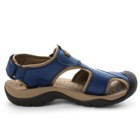Sandalias de cuero para hombre, zapatos informales, ligeros y cómodos, de talla grande 38-48 - details 23