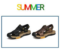 Casual Men Outdoor Sandals Summer Breathable Flat Sole Beach Shoes Comfort Soft Walking Hiking Sandals Athletic Male Shoes 2024 - details 4