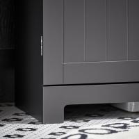 Armario de Baño de Suelo con 1 Estante y 2 Puertas 60 x 30 x 60 cm Ideal para Almacenamiento de Lavabo - details 25