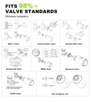 GIRIER Controlador de Temperatura Programable Válvula de Radiador Térmico ZigBee Control Remoto - details 3