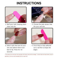 Uñas postizas de manicura de Ballet con cinta de satén, puntas de uñas cuadradas largas, decoración de uñas para mujer - details 6