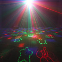 ESHINY 60 Patterns Battery DJ Disco Light Party R&G Laser Projector RGB LED Magic Ball Bar Dance Room Stage Effect Lamp USB F2N6 - details 18