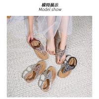 Sandalias Mujer 2025 con Cristales y Plataforma |   Tira en Dedo para Verano, Diseño Elegante y Fresco para Playa y Ciudad - details 8