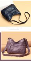 Bolso cruzado de cuero vegano ligero Bolso de hombro casual chic para uso diario - details 6