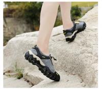 2025 zapatillas de tenis informales para hombre, zapatos de malla transpirables a la moda de verano, calzado de senderismo antideslizante para hombre, zapatillas para escalar y senderismo - details 6